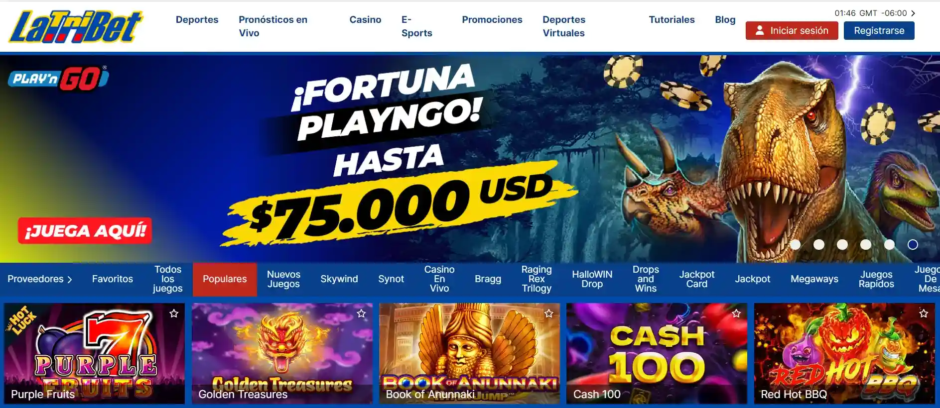 ecuador casinos online latribet